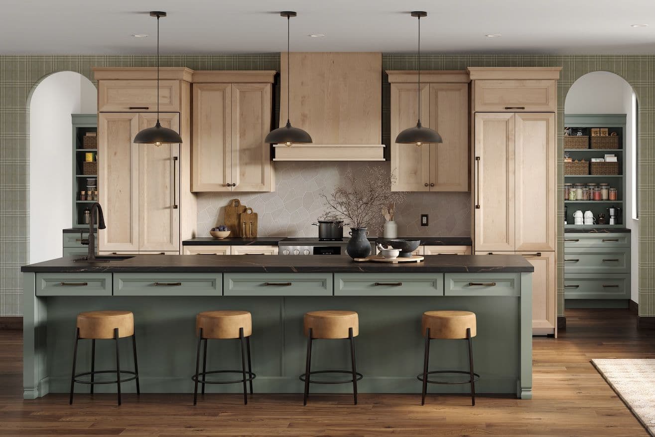 Completed kitchen renovation project, photo 16