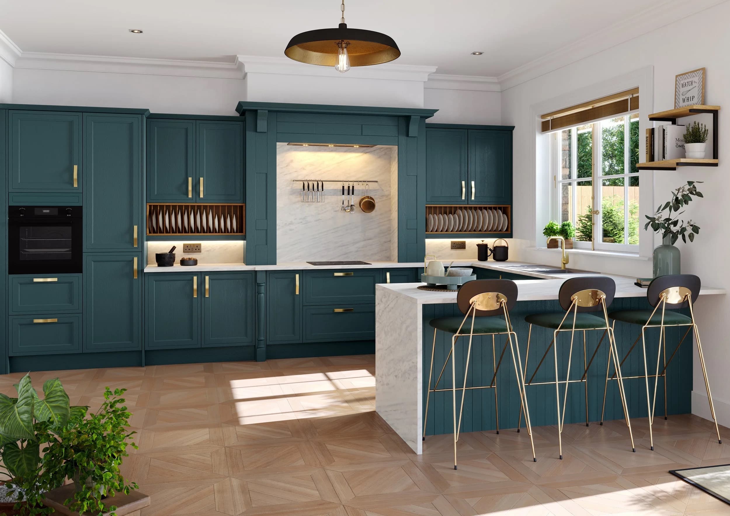 Completed kitchen renovation project, photo 20